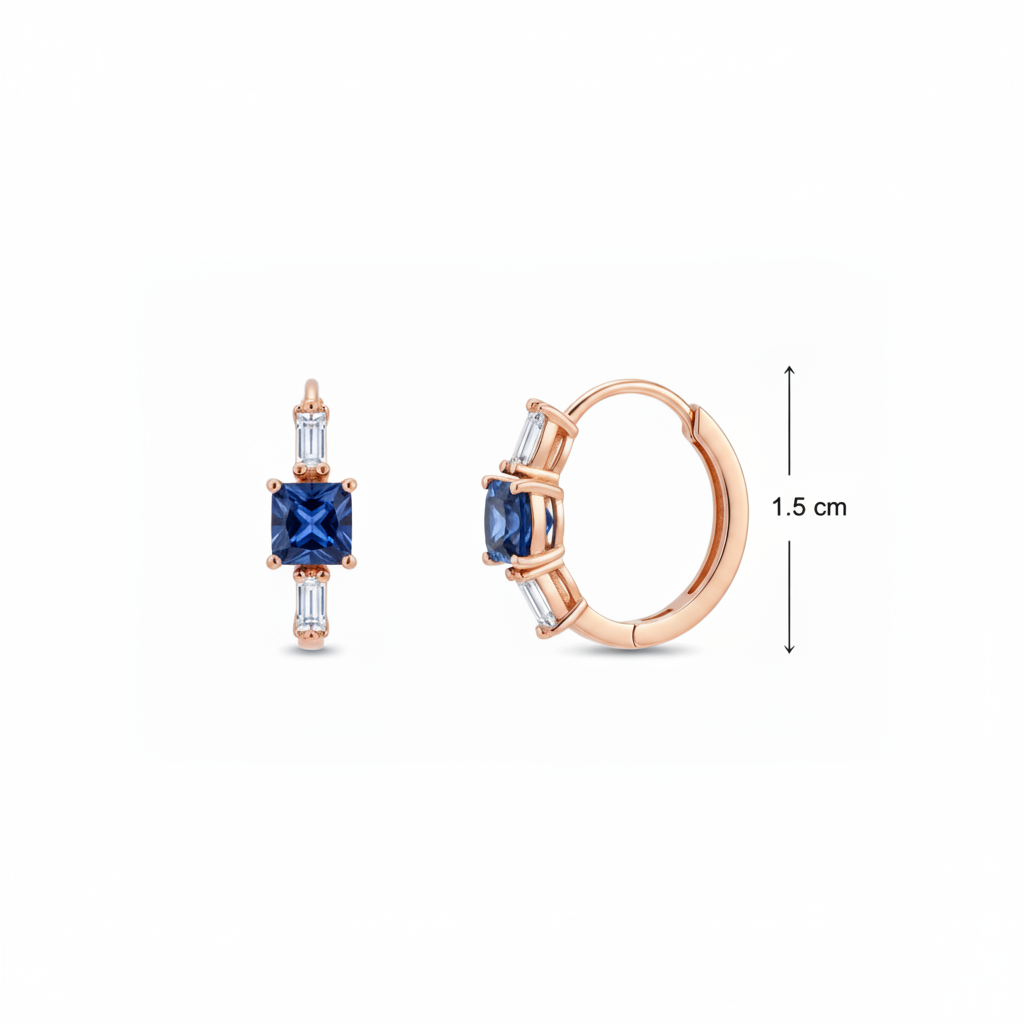 Argollas con medida 1.5cm